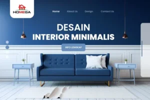 Design Interior Minimalis - Homega