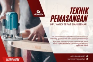 Teknik Pemasangan HPL yang Benar - homega