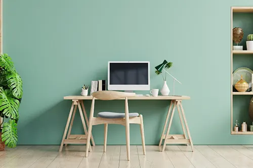 green pastel interior - hijau pastel interior - homega club