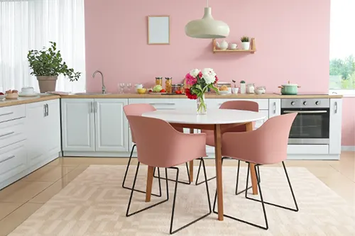 soft pink interior - pink lembut interior - homega club
